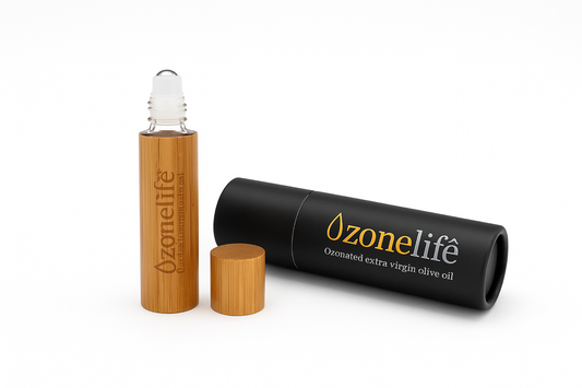 Ozonelife® – Ozonated Extra Virgin Olive Oil with Lavender Essence (10 ml Roll-On)