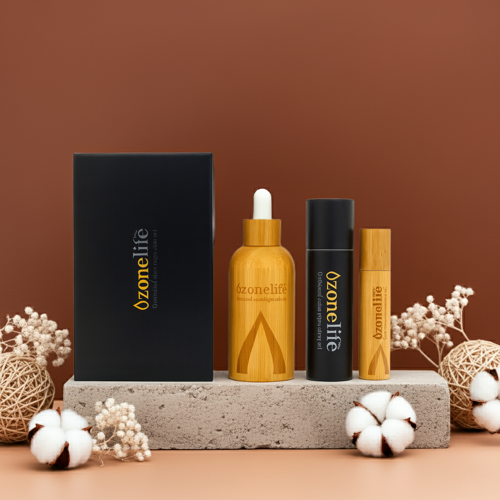Ozonelife® – Natural Skincare Combo Set (10 ml Roll-On + 50 ml Bottle)