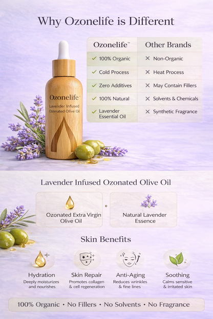 Ozonelife™ Ozonated Olive Oil with Lavender (50 ml)